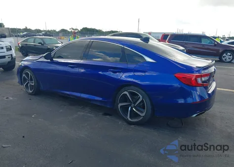 2022 Honda Accord Sport from USA, damaged, VIN 1HGCV1F30NA030950